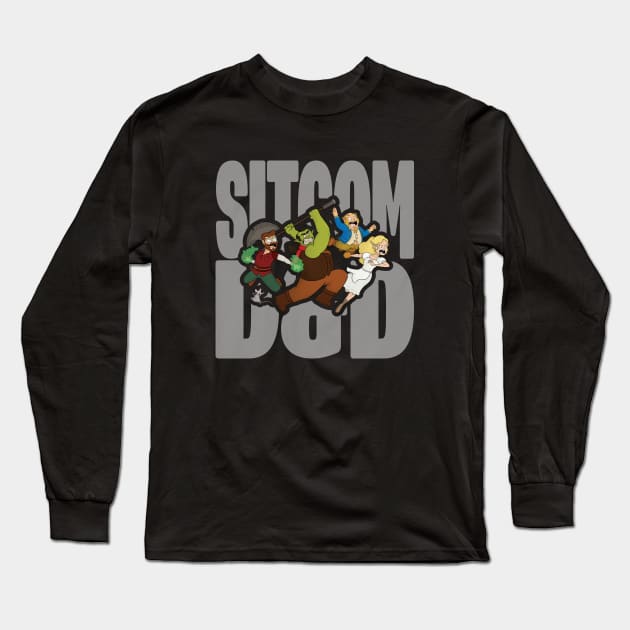 SitcomD&D Characters 2 | Name Long Sleeve T-Shirt by sitcomdnd